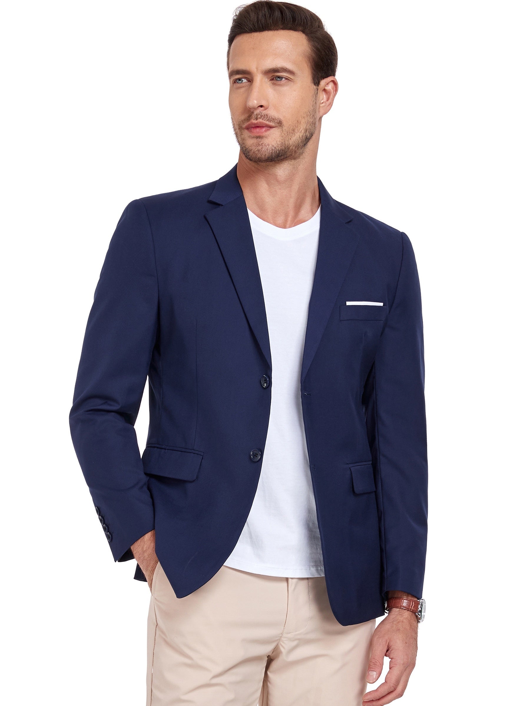 Classic Notch-Lapel Men's Blazer - Laurence