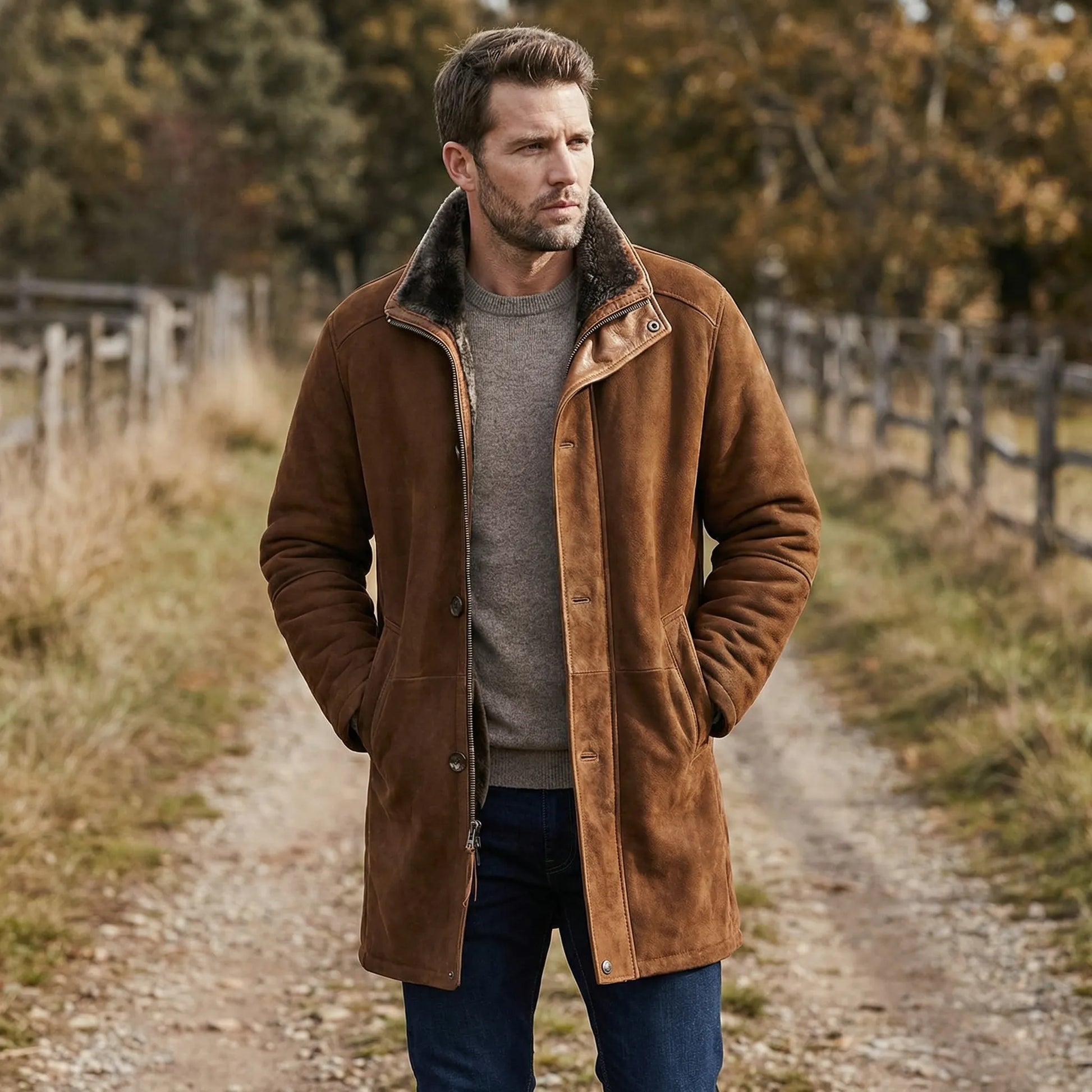 Classic Straight-Cut Outerwear - Christiano