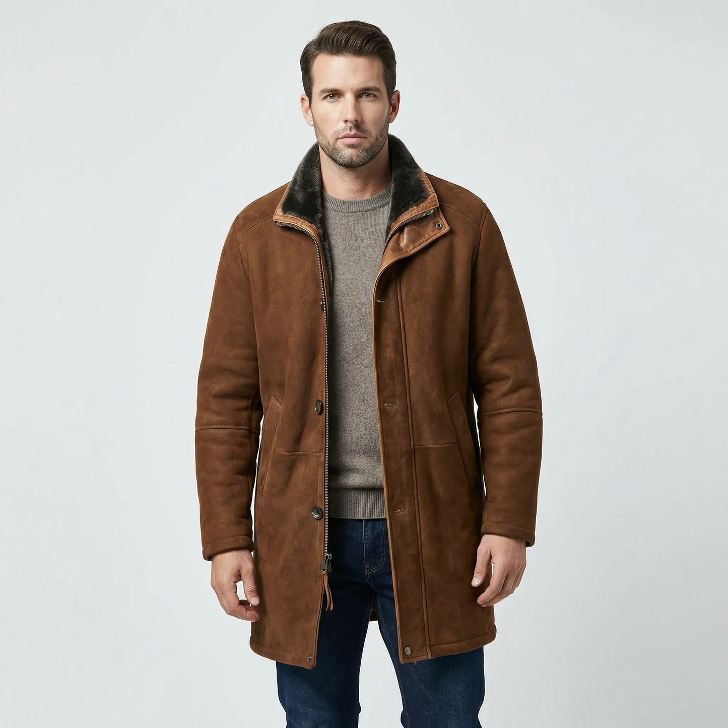 Classic Straight-Cut Outerwear - Christiano