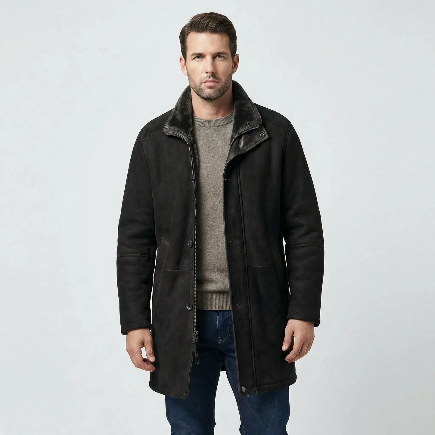 Classic Straight-Cut Outerwear - Christiano