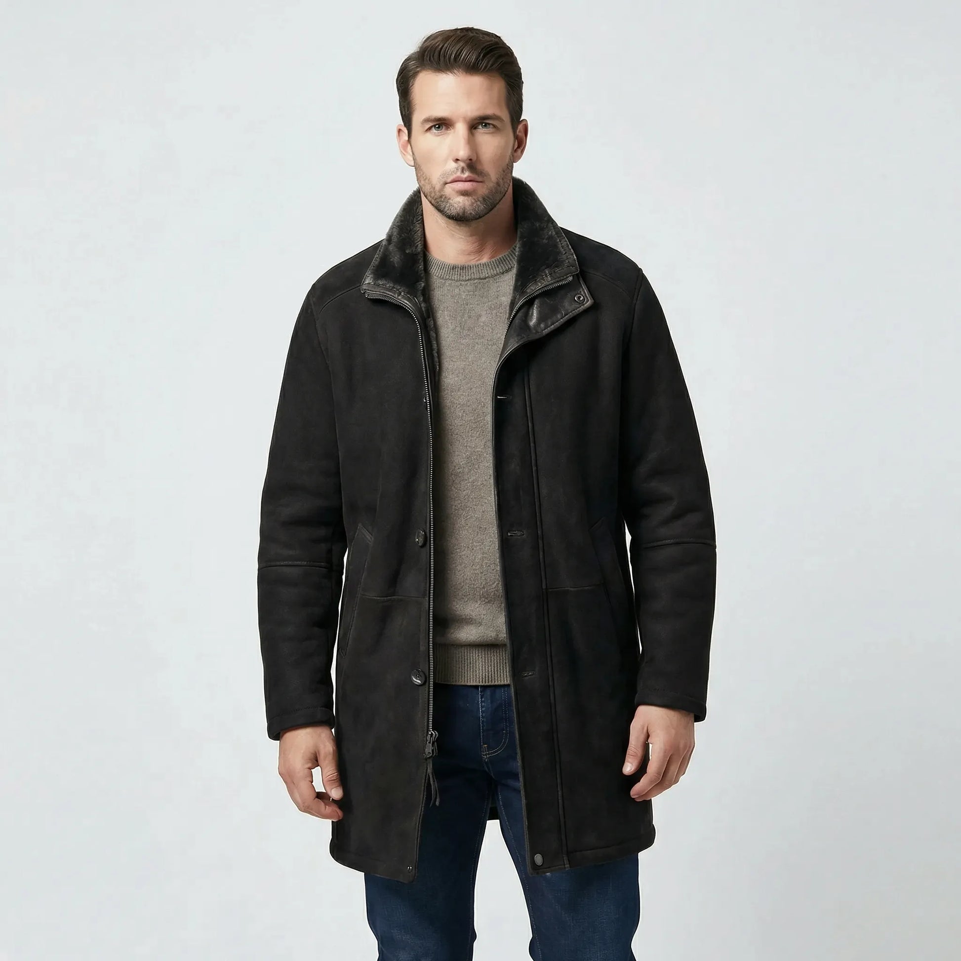Classic Straight-Cut Outerwear - Christiano