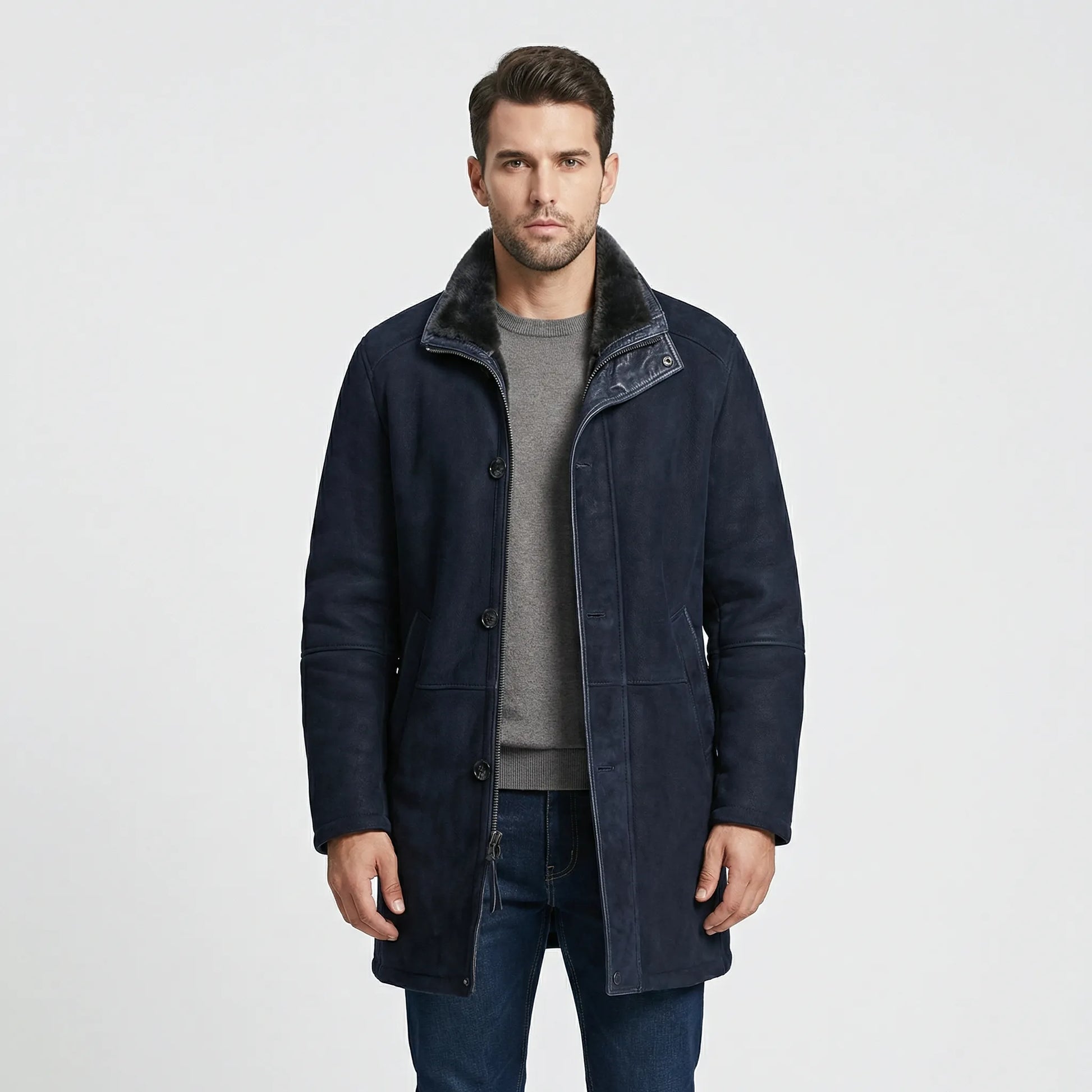 Classic Straight-Cut Outerwear - Christiano
