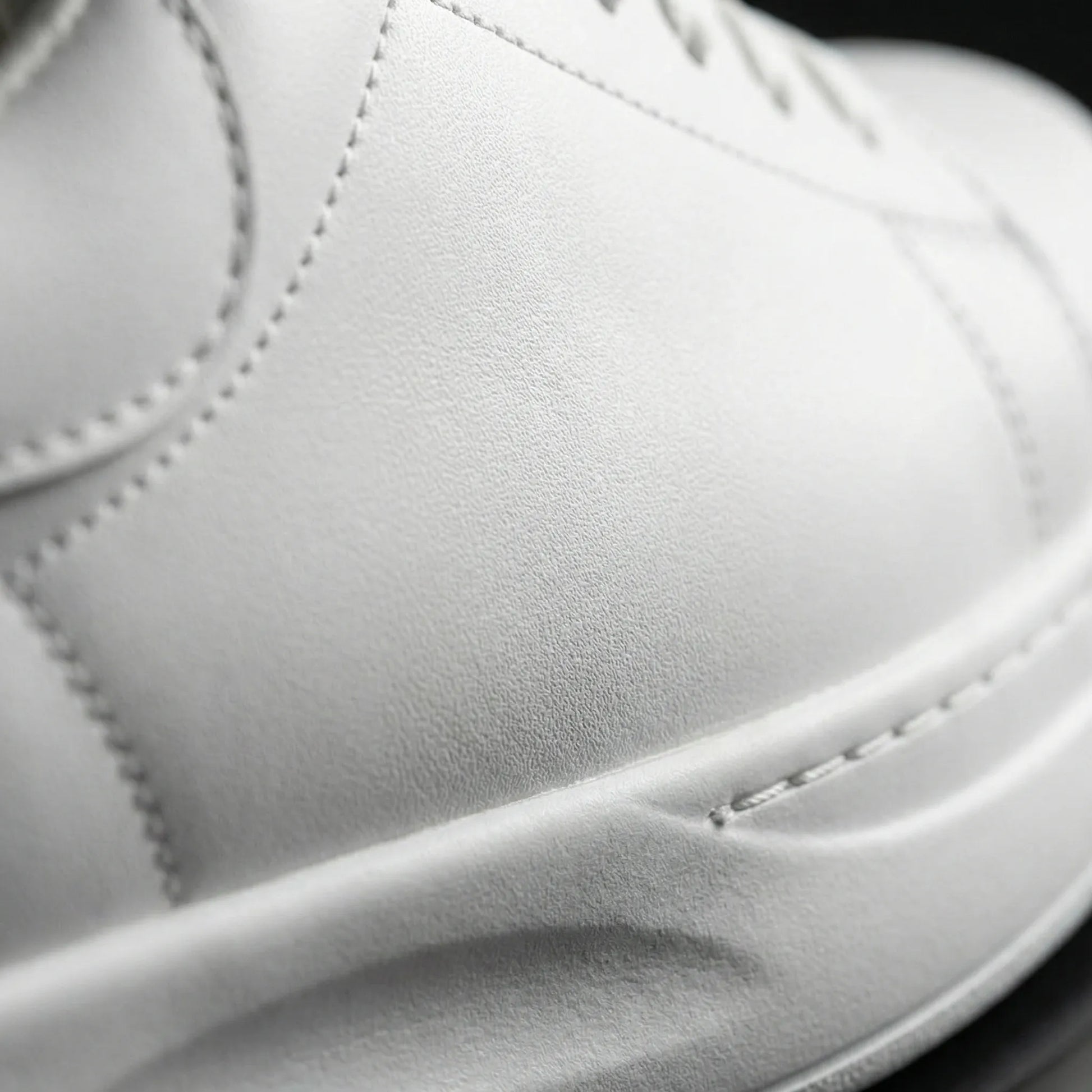 Clean White Casual Trainers - Michaela