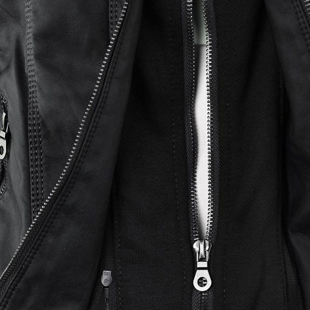 Fashionable Leather Jacket - Zara