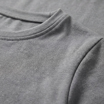 Close-Fitting Crew Neck Top - Patricia
