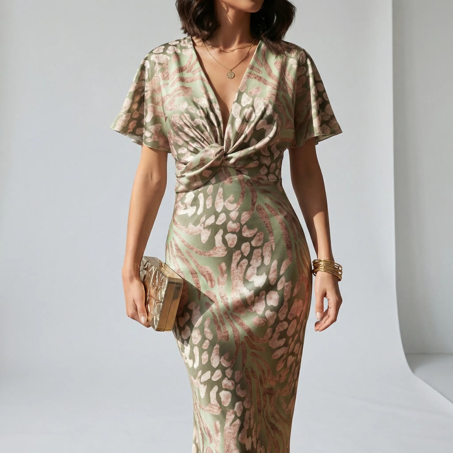 Cocktail Midi Dress - Larissa