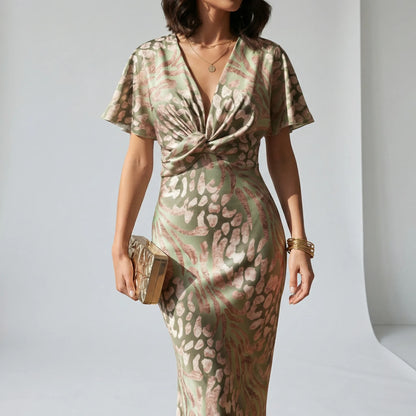 Cocktail Midi Dress - Larissa