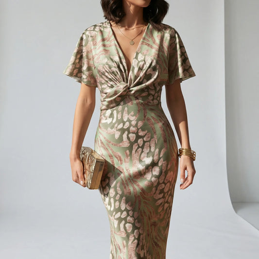 Cocktail Midi Dress - Larissa