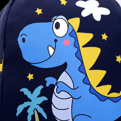 Colourful Cartoon Dinosaur School Bag - Zaurion