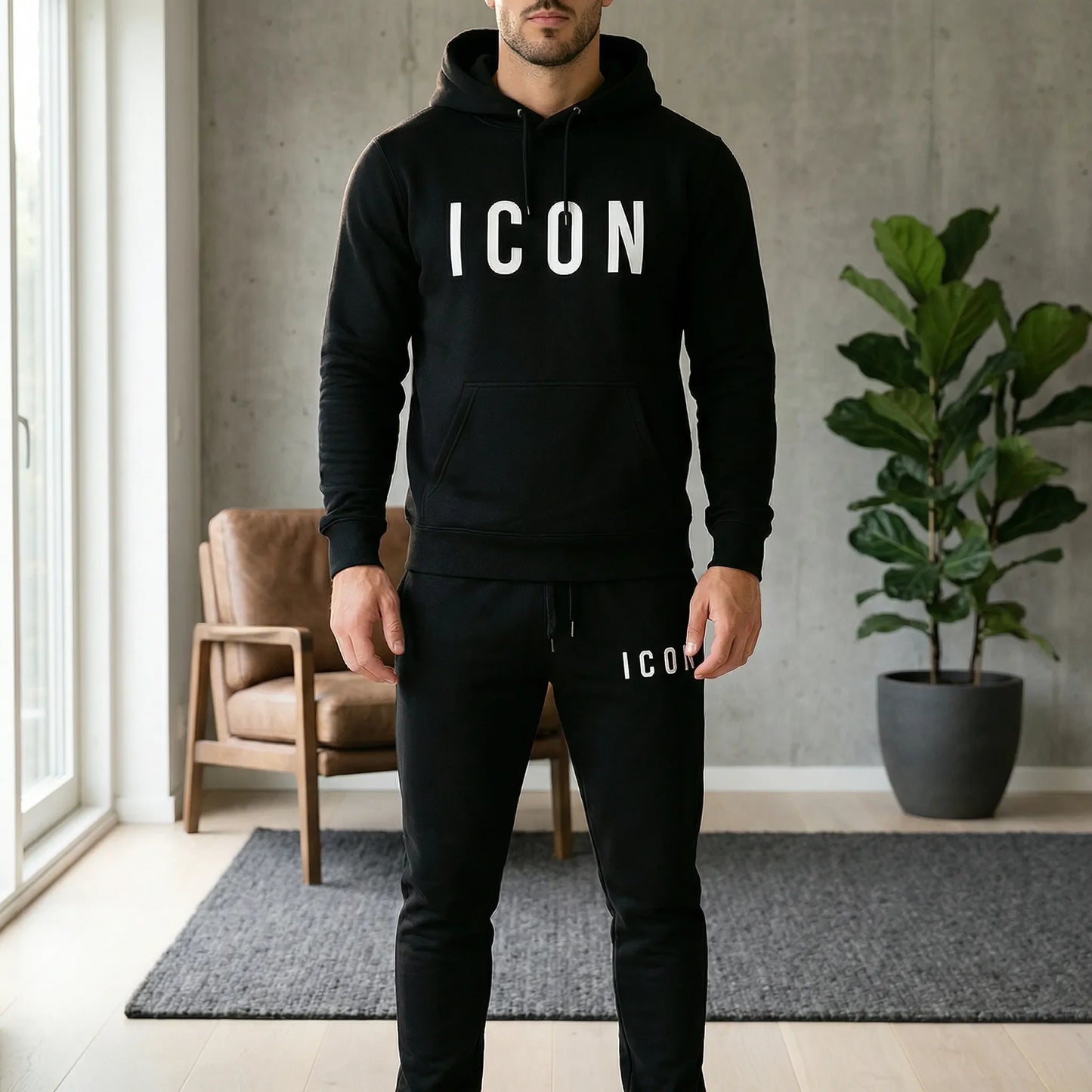Coordinated Hoodie And Jogger Set - Fynn