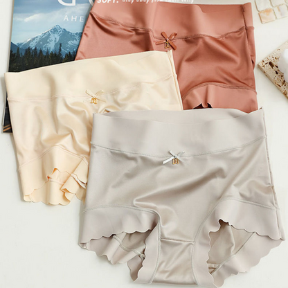 Seamless Satin Ladies' Briefs - Emliy