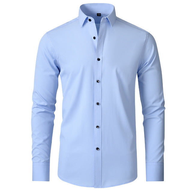 Crease-Resistant Shirt With A Classic Collar - Ruben