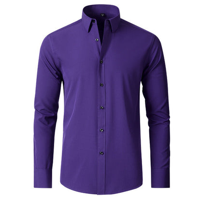 Crease-Resistant Shirt With A Classic Collar - Ruben