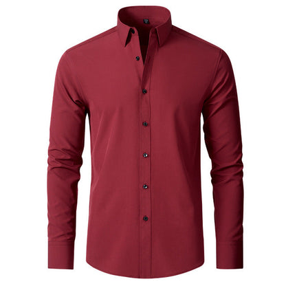 Crease-Resistant Shirt With A Classic Collar - Ruben