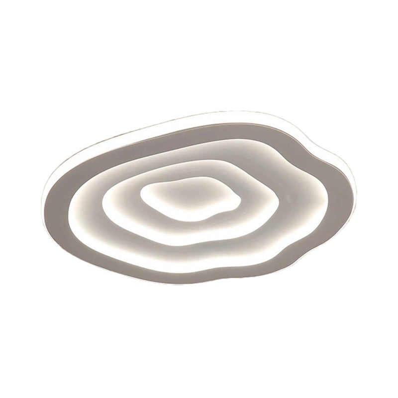 Ceiling Acrylic Lamp with Warm & White LED Light - Auralis