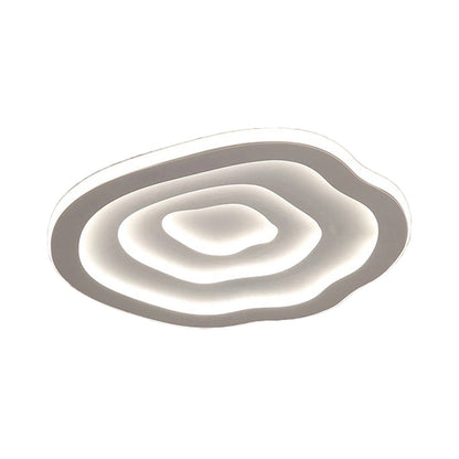 Ceiling Acrylic Lamp with Warm & White LED Light - Auralis