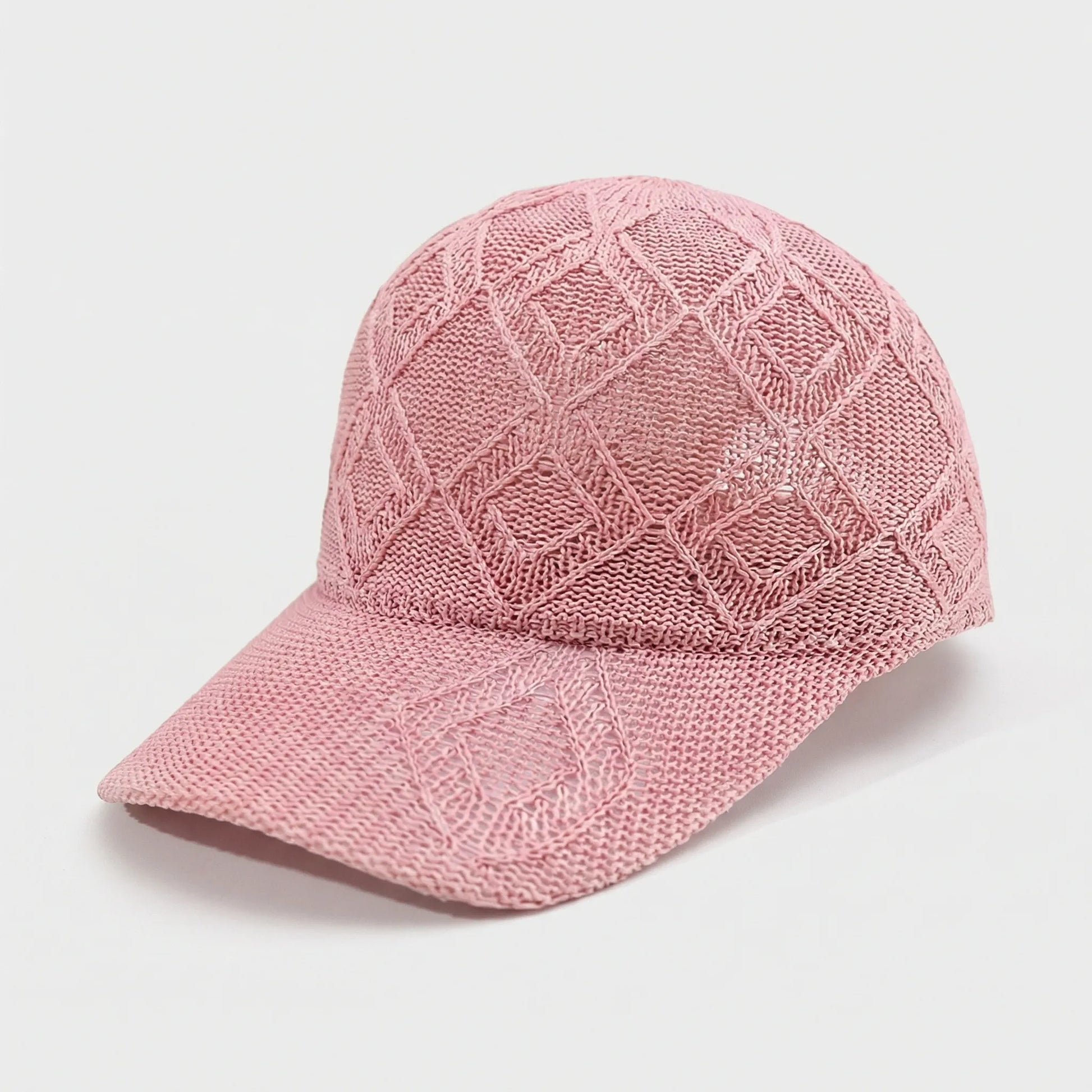 Crochet Mesh Cap - Viola