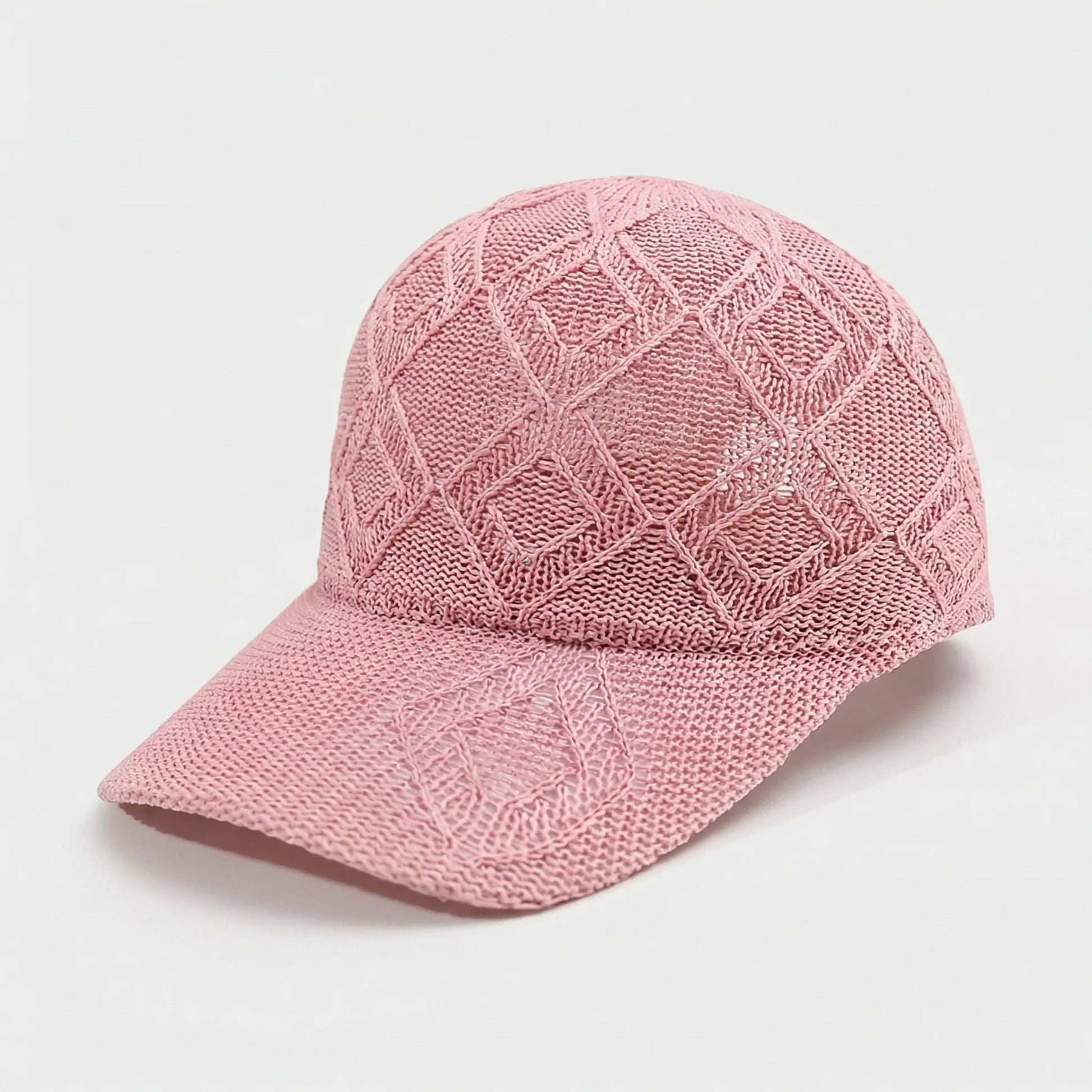 Crochet Mesh Cap - Viola