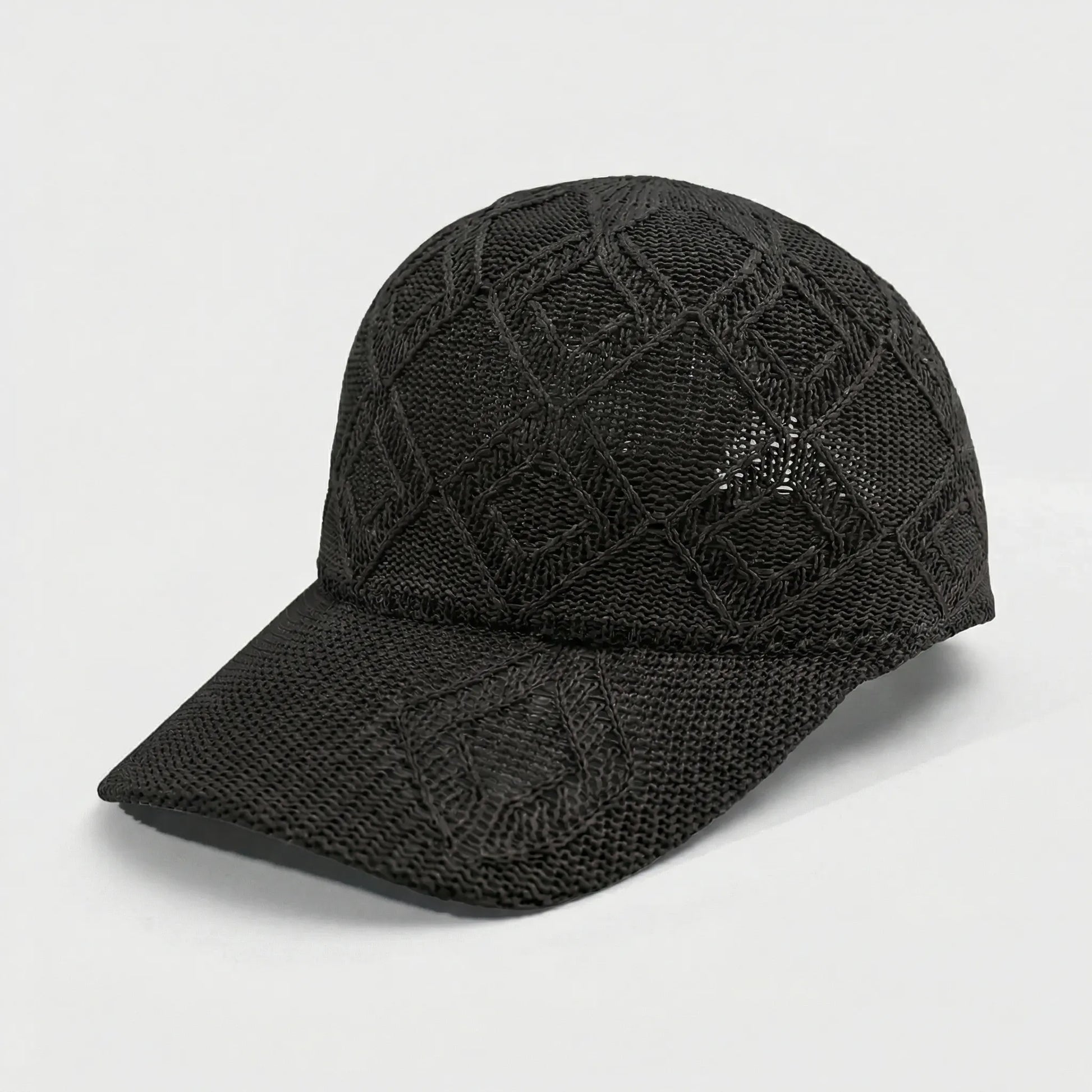 Crochet Mesh Cap - Viola