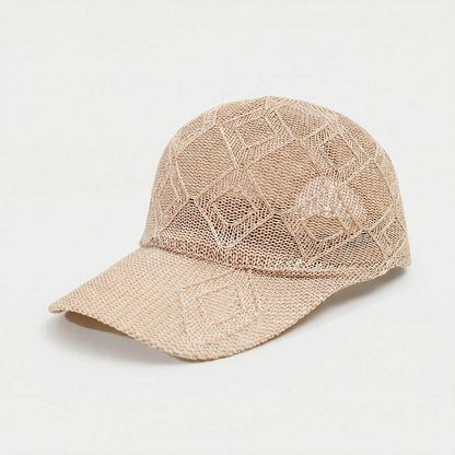 Crochet Mesh Cap - Viola