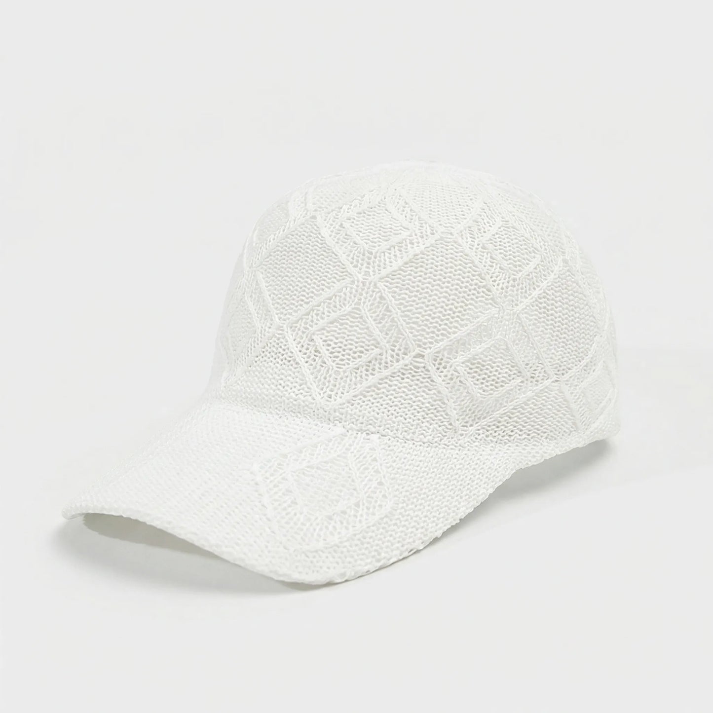 Crochet Mesh Cap - Viola