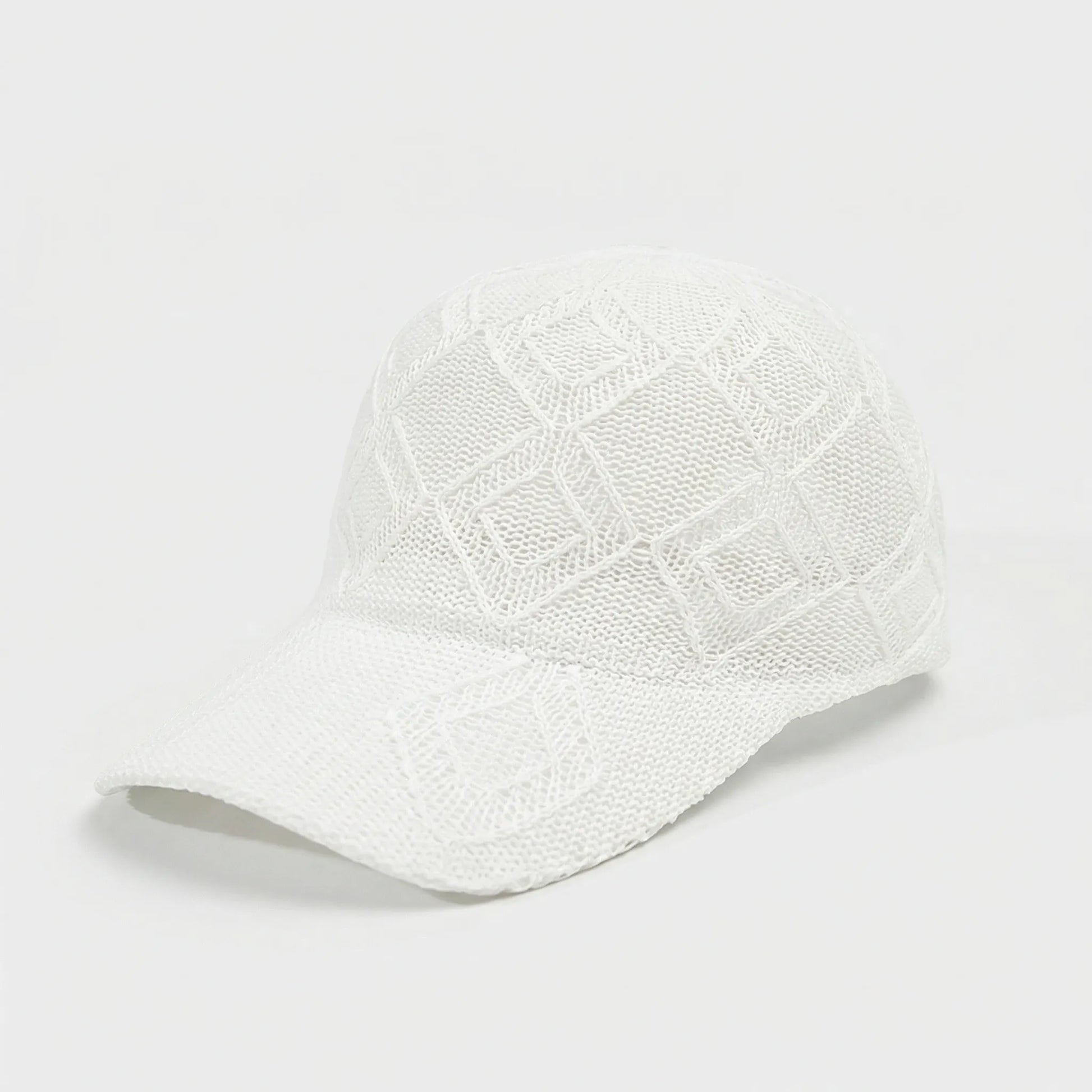 Crochet Mesh Cap - Viola