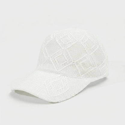 Crochet Mesh Cap - Viola
