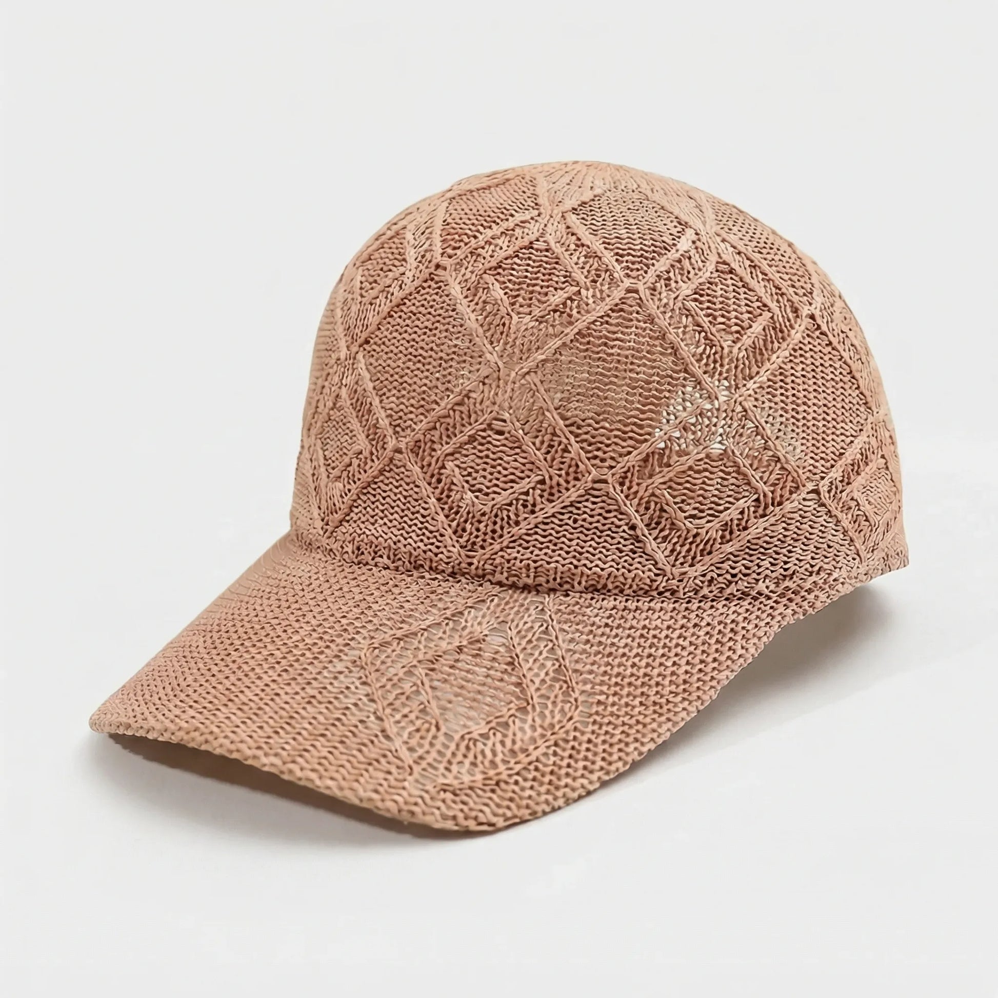 Crochet Mesh Cap - Viola