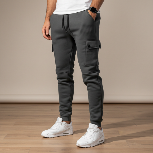 Cropped Jogginghose Mit Tasche -  Rene
