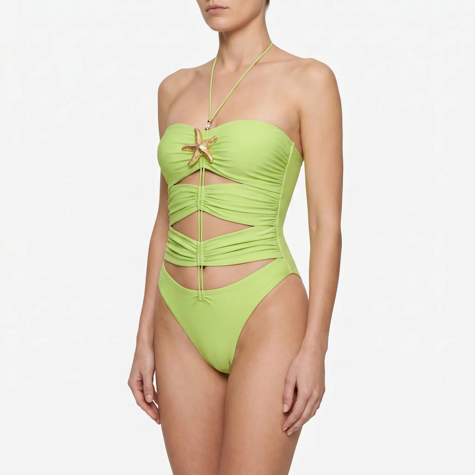 Cut-Out One-Piece Swimsuit - Thalaria