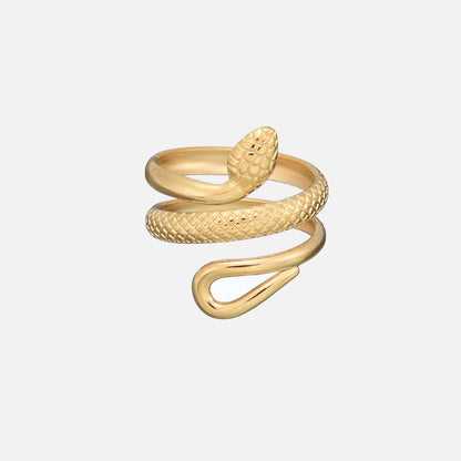 Detailed Snake Ring (Adjustable) 1