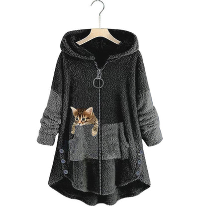 Autumnal teddy coat – Maja