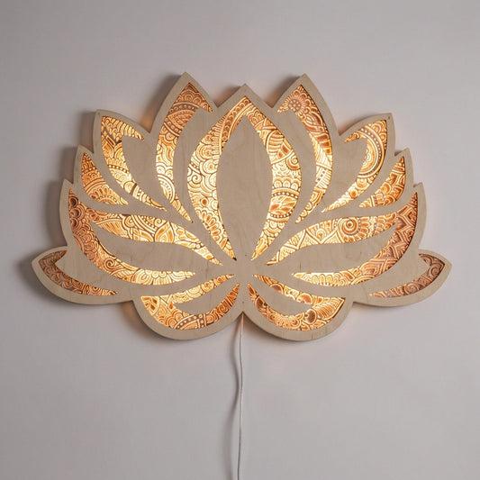 Decorative Lotus Wall Lamp - Lotusyne