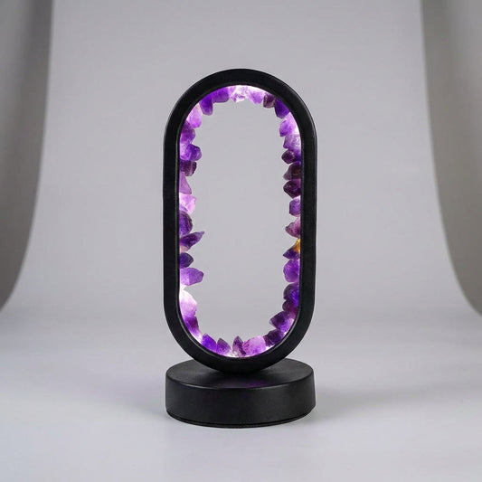 Decorative Tabletop Wellness Lamp -  Violetis