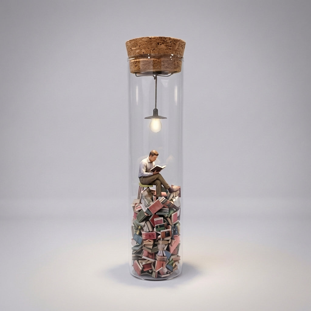Decorative Bookshelf Mood Lamp -  Finecraft