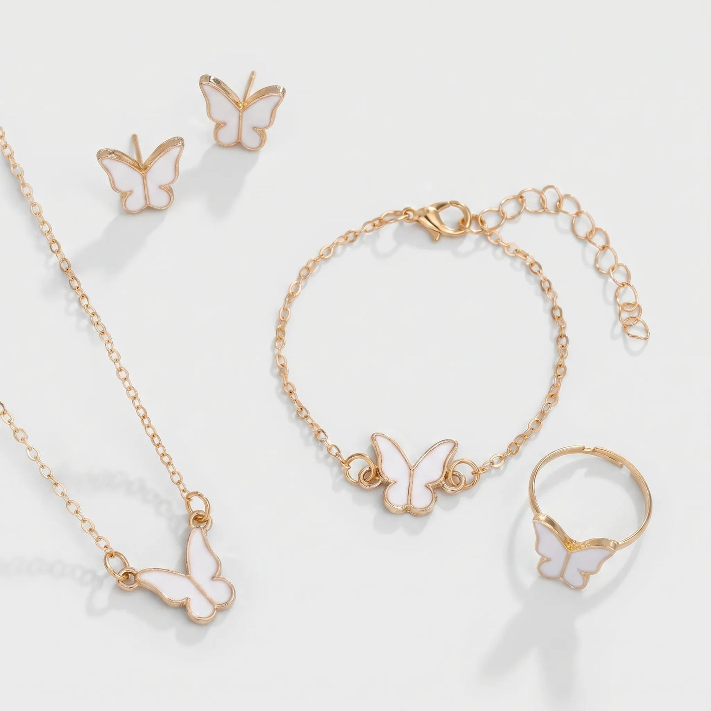 Delicate Butterfly Charm Chain - Fluttena
