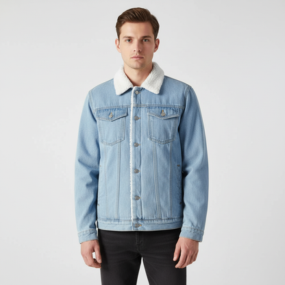 Denimjacke Mit Fleecefutter - Timur