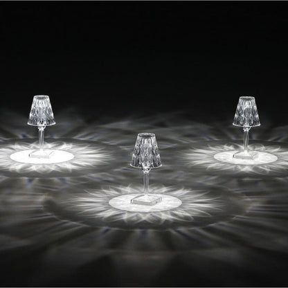 Acrylic Crystal Table Lamp - LuxeGlow