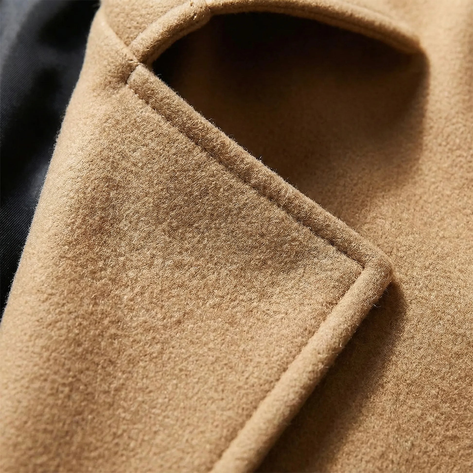 Double-Breasted Long Coat - Henrick