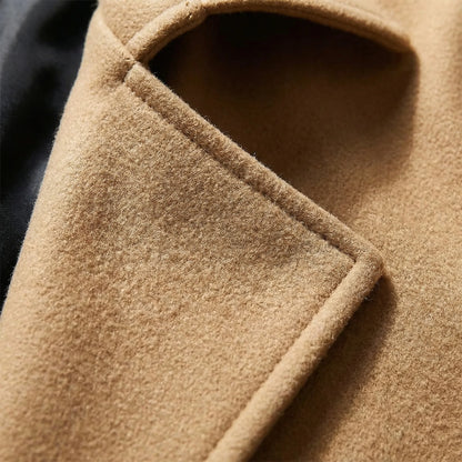 Double-Breasted Long Coat - Henrick