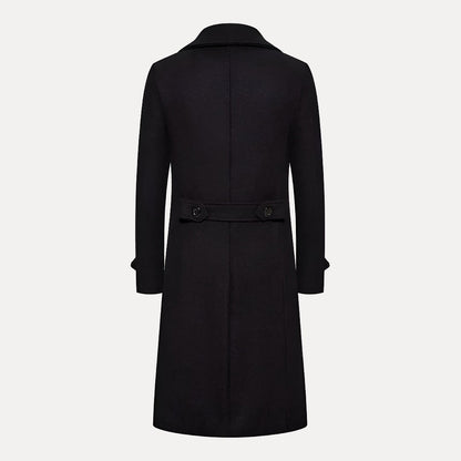 Double-Breasted Long Coat - Henrick