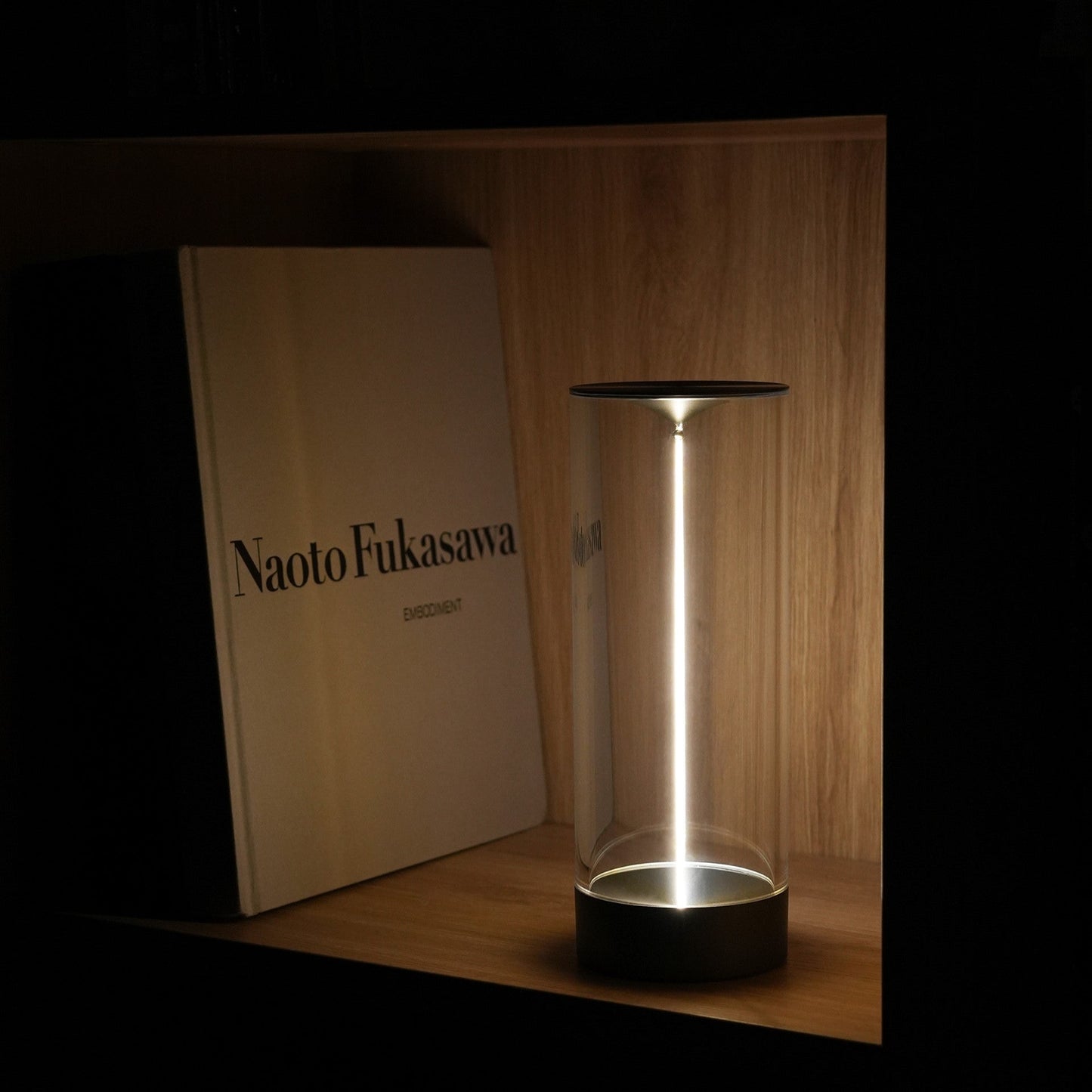 Drahtlose Zylindrische Tischlampe - MagniBeam