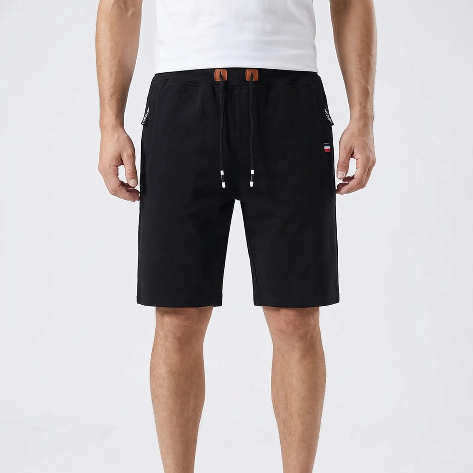 Drawstring Waist Casual Men's Shorts - Randy