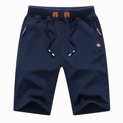 Drawstring Waist Casual Men's Shorts - Randy