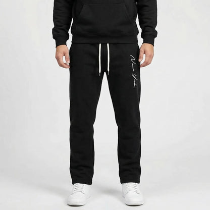 Drawstring Waist Jogger Trousers - Keith