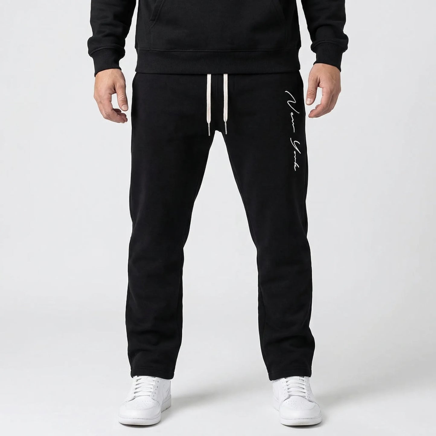 Drawstring Waist Jogger Trousers - Keith