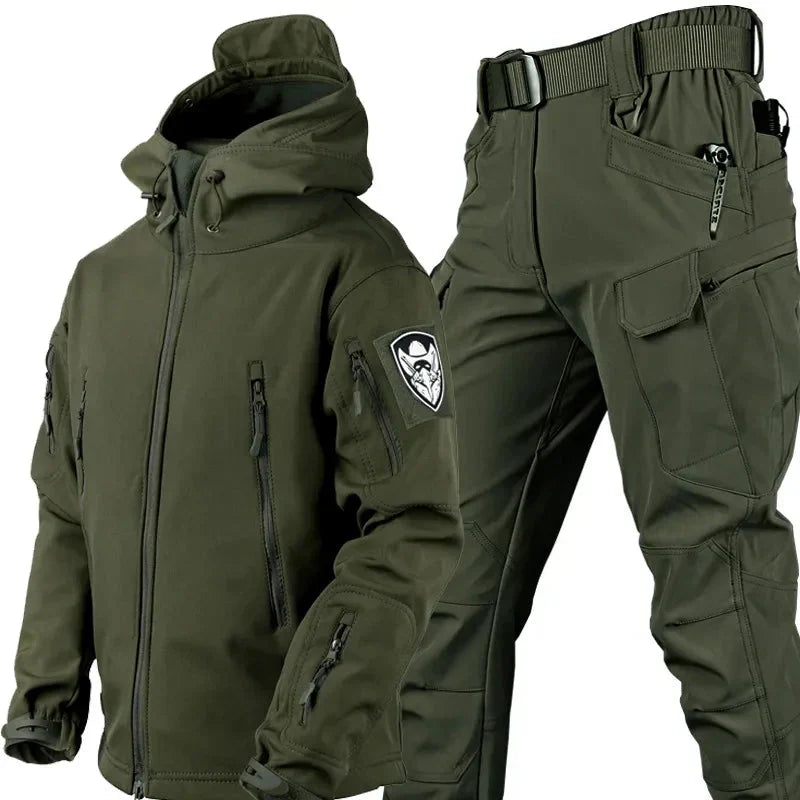 Tactical outdoor set for men with jacket & trousers – Cedric