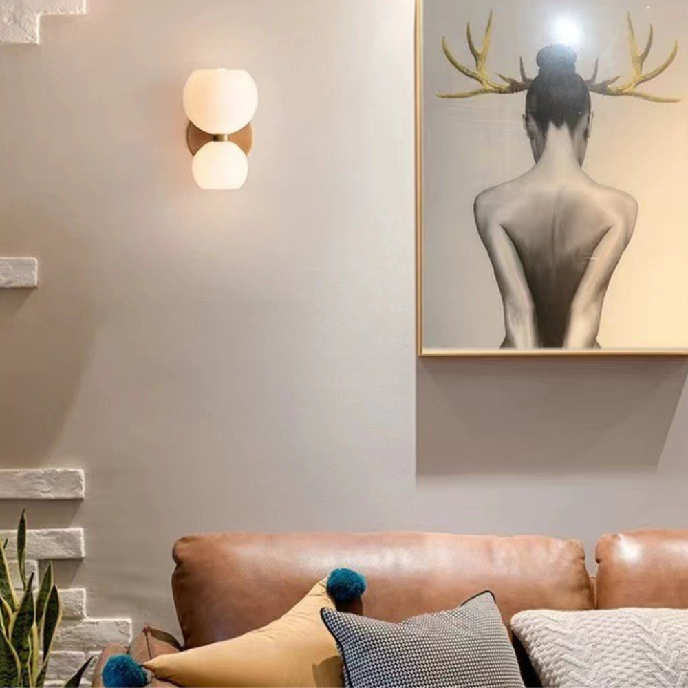 Minimalistic Double LED Wall Lamp – Lumis Duo