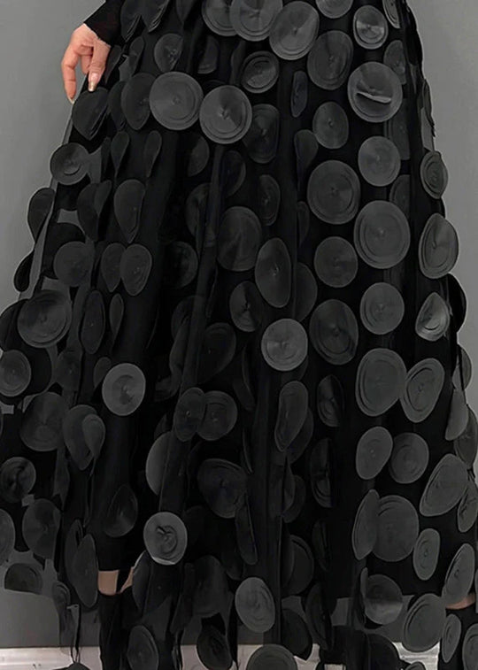 Dotted Print Flared Skirt – Maëlle