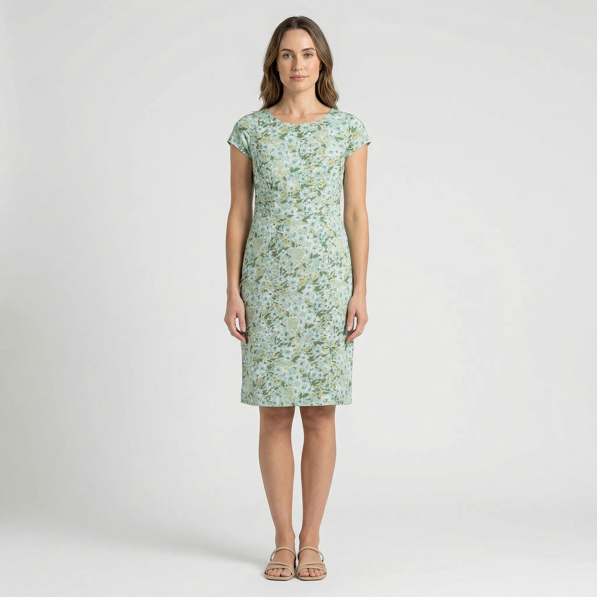 Elegant Casual Dress With Pockets - Samira